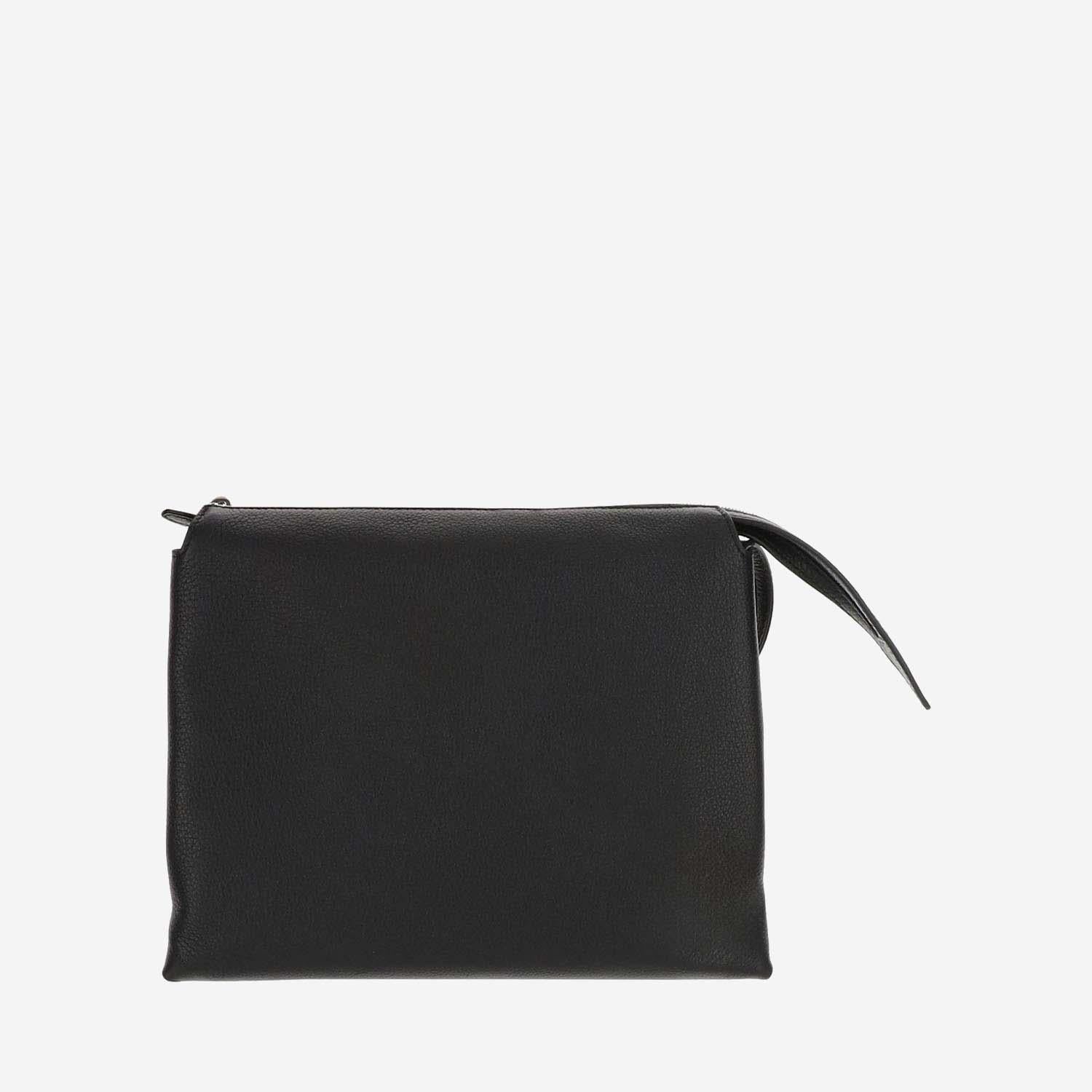 BORSA A TRACOLLA IN PELLE W1235L129 BLPL THE ROW 