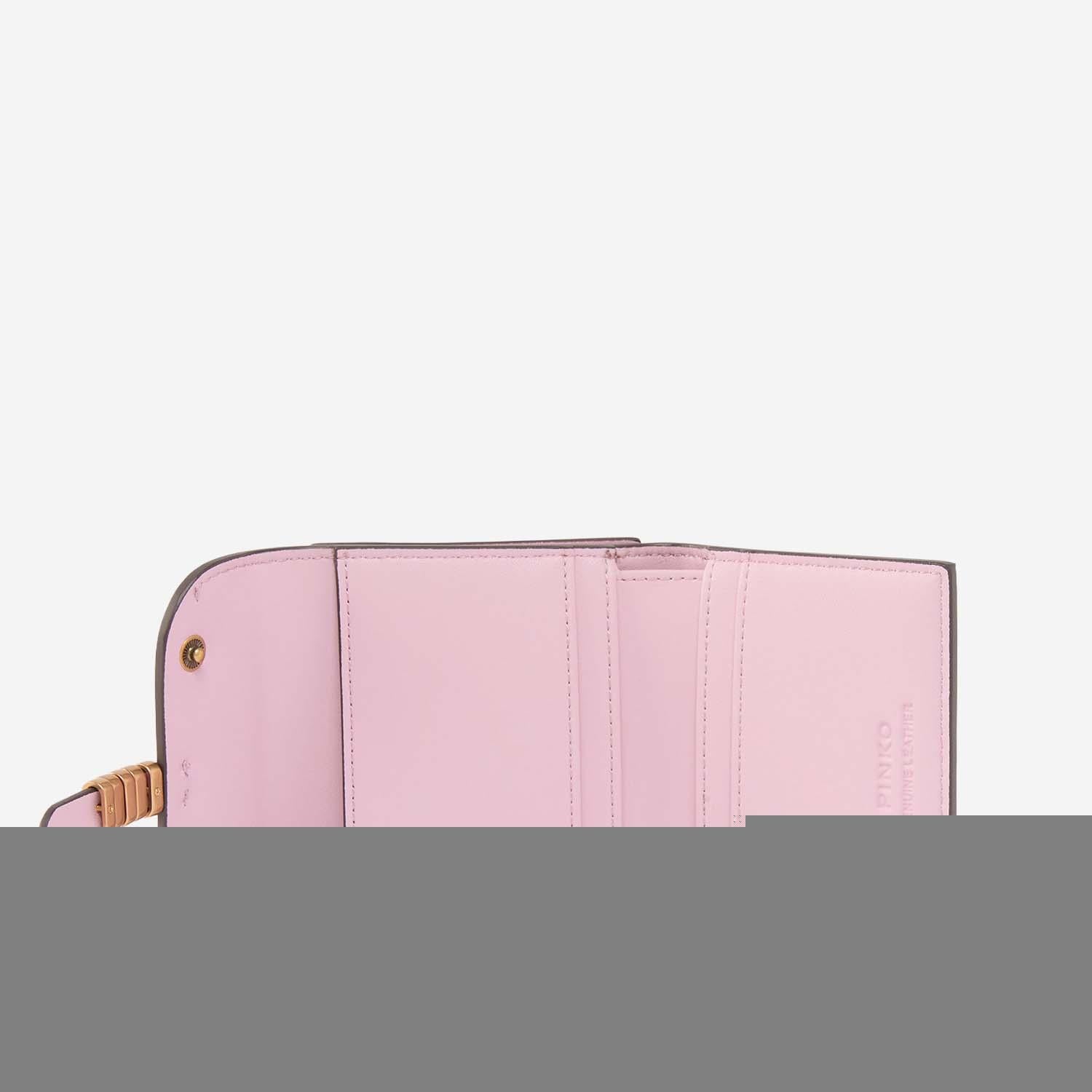 PORTAFOGLIO IN PELLE CON LETTERING PINKO 106189 A0QOP26Q PINKO 