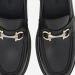 Mocassini ornamento Gancini DUGLAS 002NERONERONERO SALVATORE FERRAGAMO 