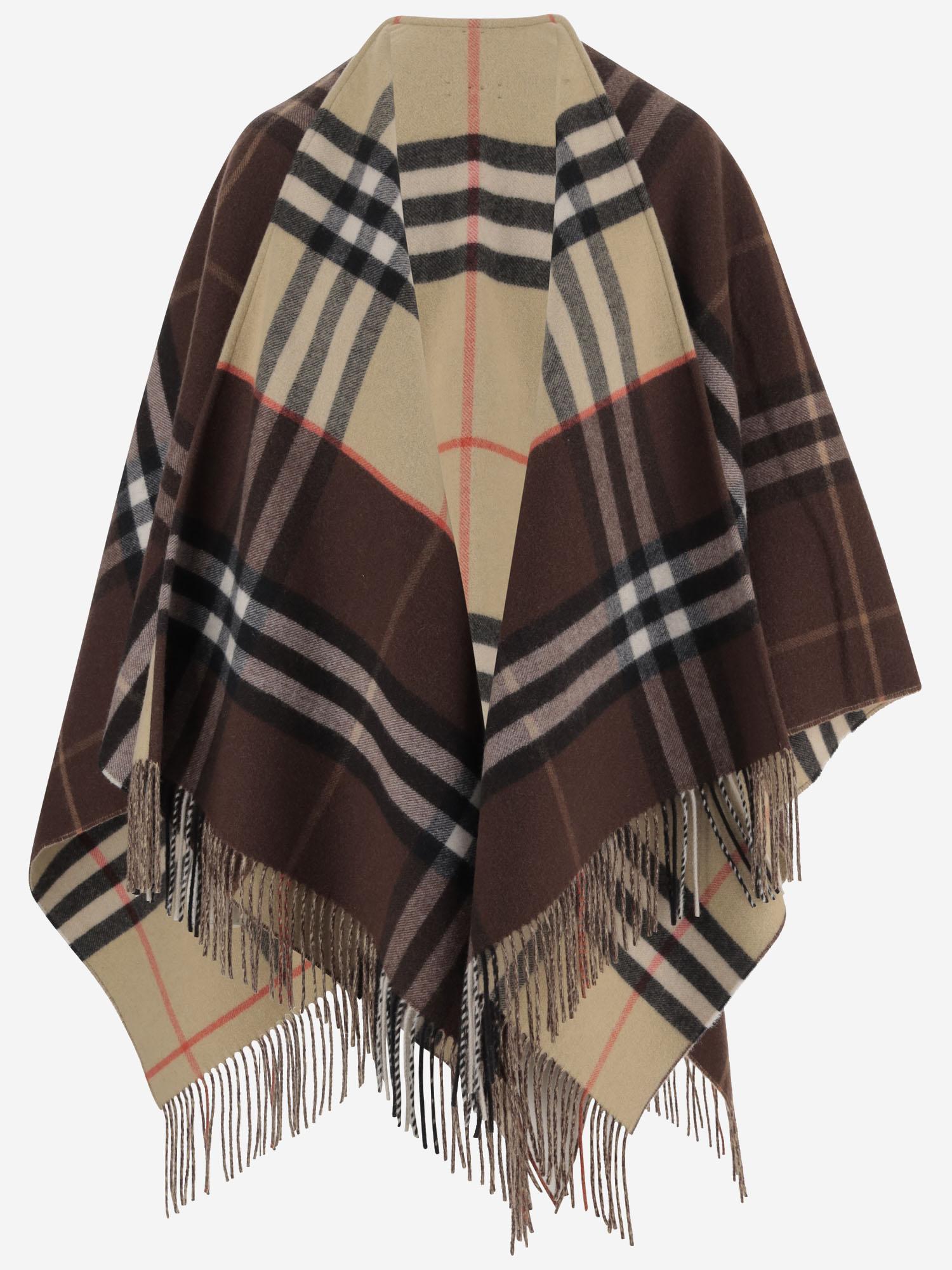 CAPPA REVERSIBILE IN cashmere 8118277 SANDTREACLEBROWN BURBERRY 