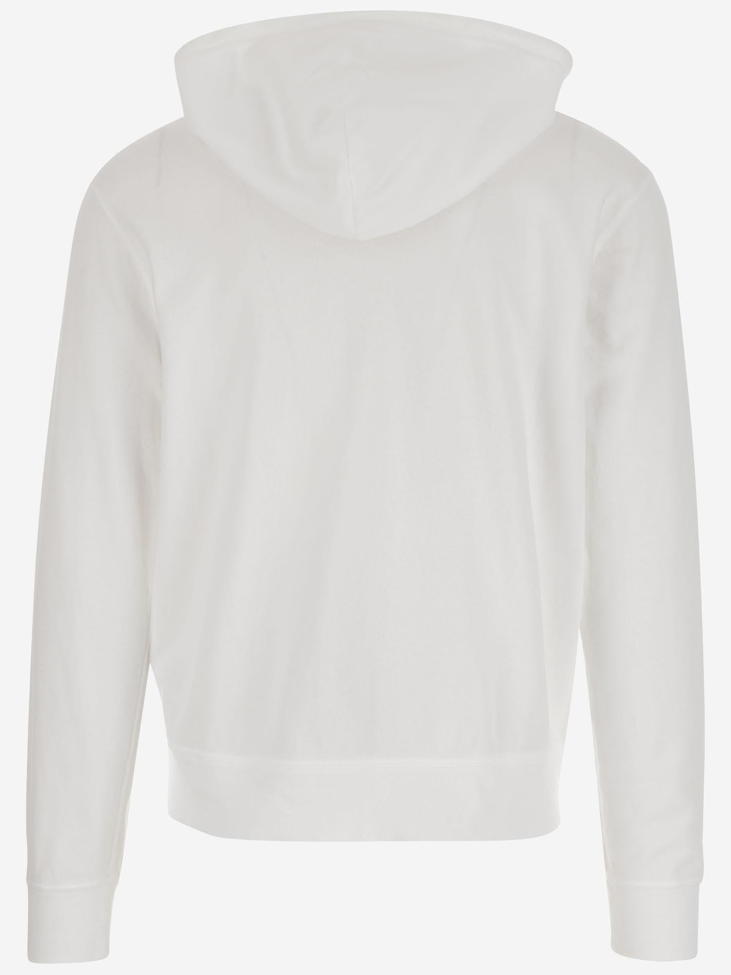 FELPA CON CAPPUCCIO IN COTONE 710706348 002 POLO RALPH LAUREN 