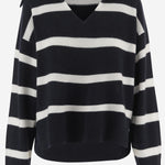 MAGLIONE A RIGHE  IN CASHMERE 26217023 1440 ALLUDE 