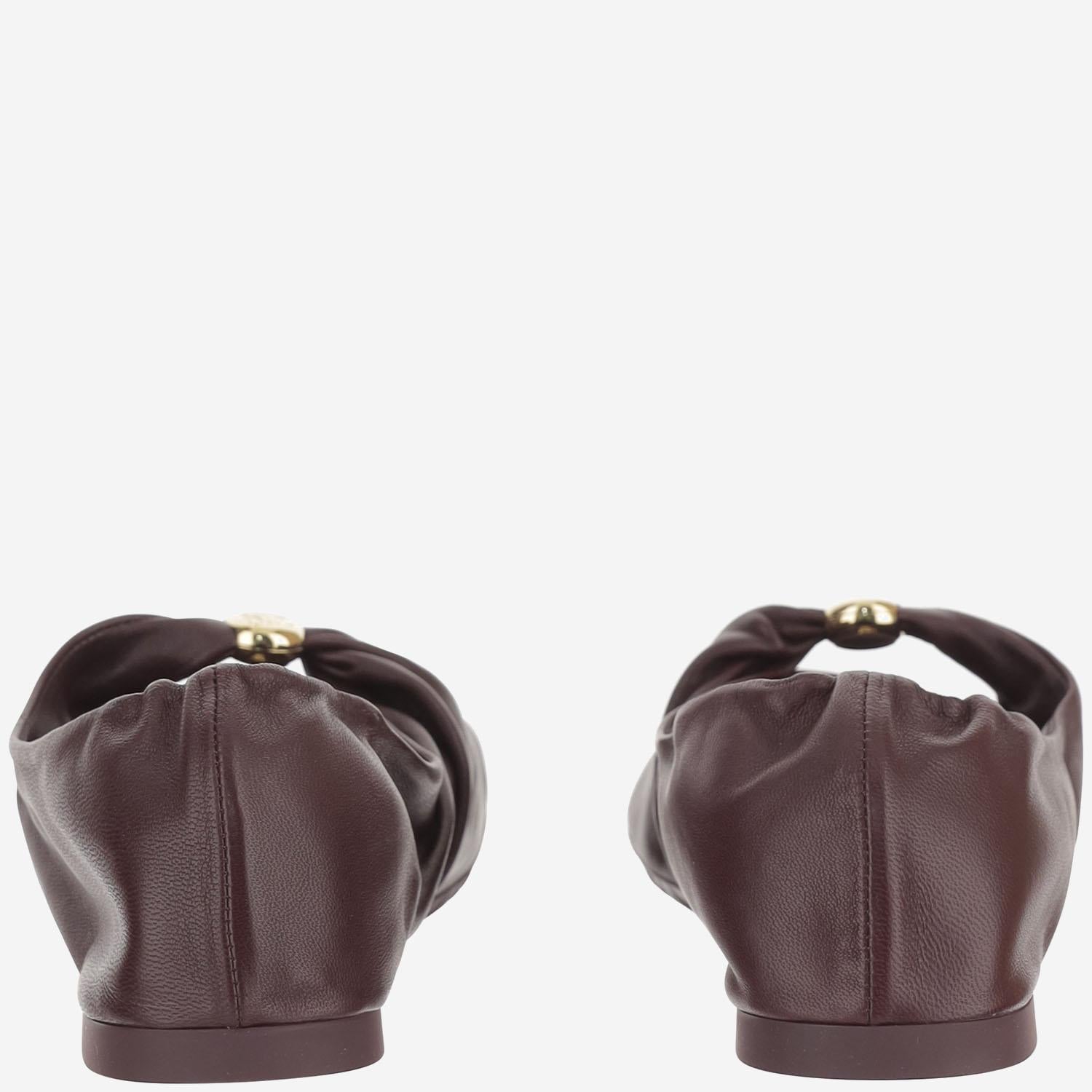 Ballerine Pebble Soft in pelle L815466X46 7110 LOEWE 