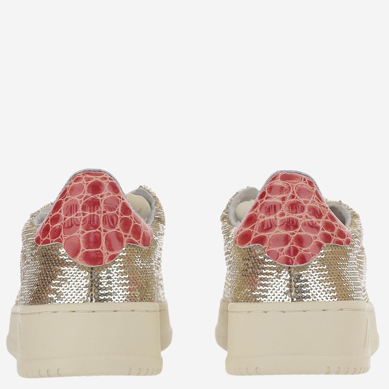 SNEAKERS DALLAS LOW 'SPARKLING' ADLWTI03 PLATINUMRED AUTRY 