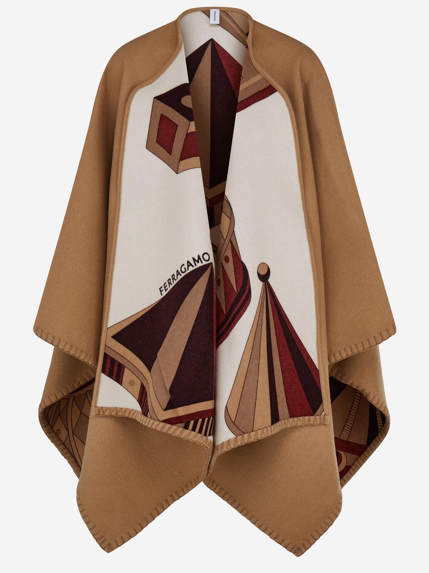 CAPPA REVERSIBILE IN LANA E CASHMERE 320963 002 SALVATORE FERRAGAMO 