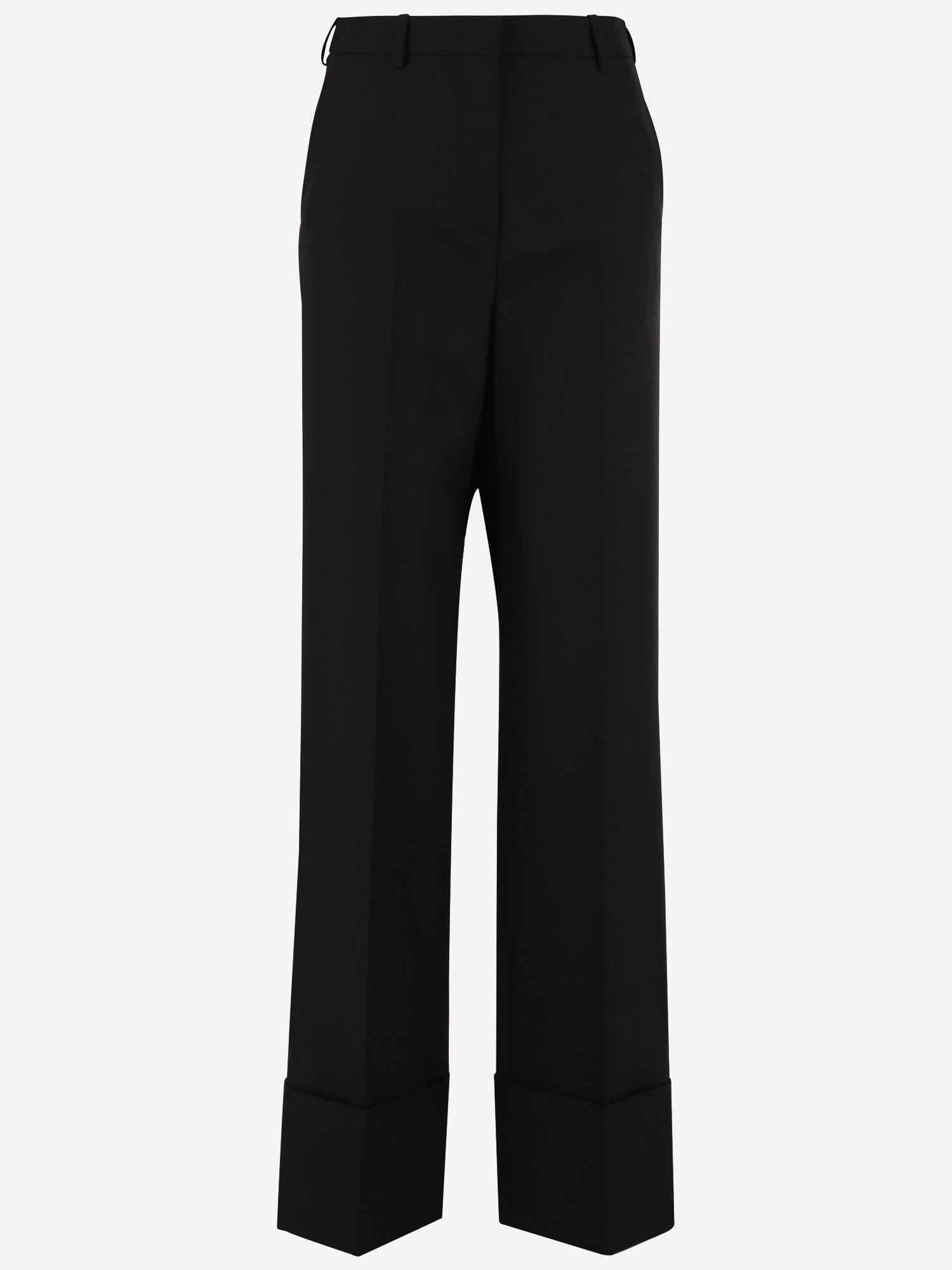 PANTALONI IN LANA 6B0RB6F08VB 0NO VALENTINO 