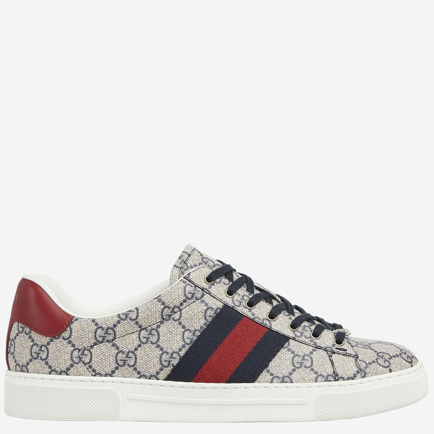 SNEAKERS ACE TRAINER CON WEB 760775 FACMZ4049 GUCCI 