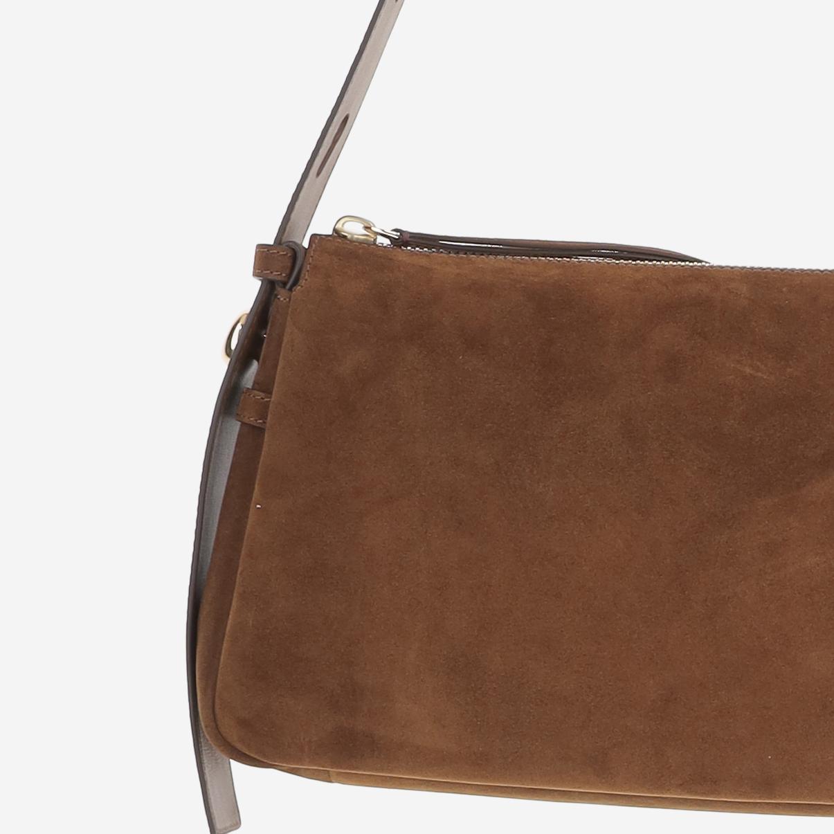 BORSA A TRACOLLA ROMY IN SUEDE 177365 200 TORY BURCH 