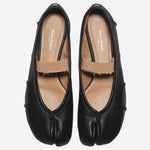 BALLERINE IN PELLE CON PUNTA TABI S39WZ0104 P6853HA334 MAISON MARGIELA 