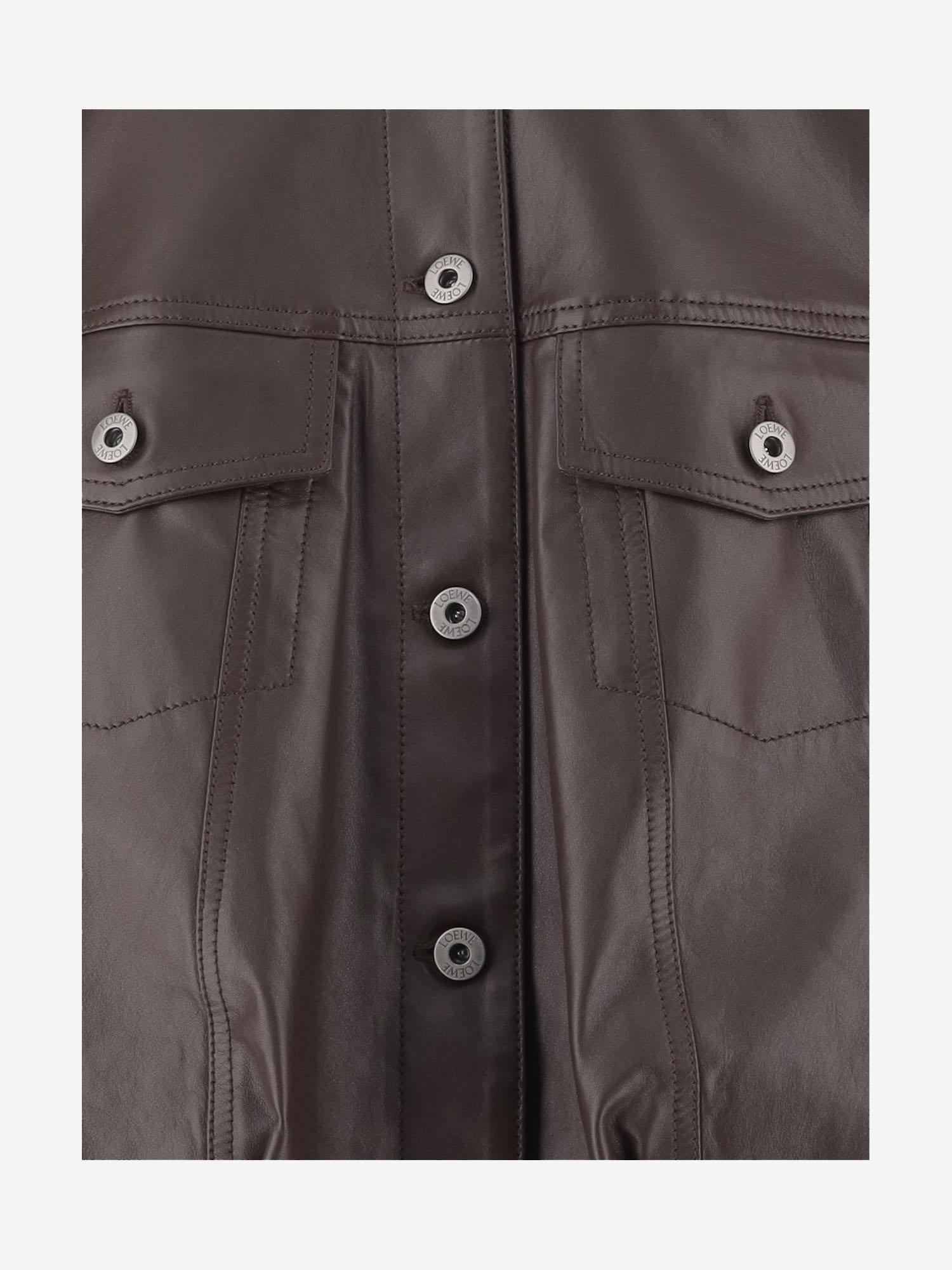 GIUBBOTTO IN PELLE S540Y34L96 3110 LOEWE 