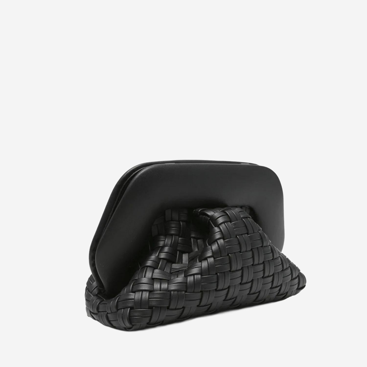 BORSA GEA IN TESSUTO VEGANO TMFW25GMW1 BLACK THEMOIRè 