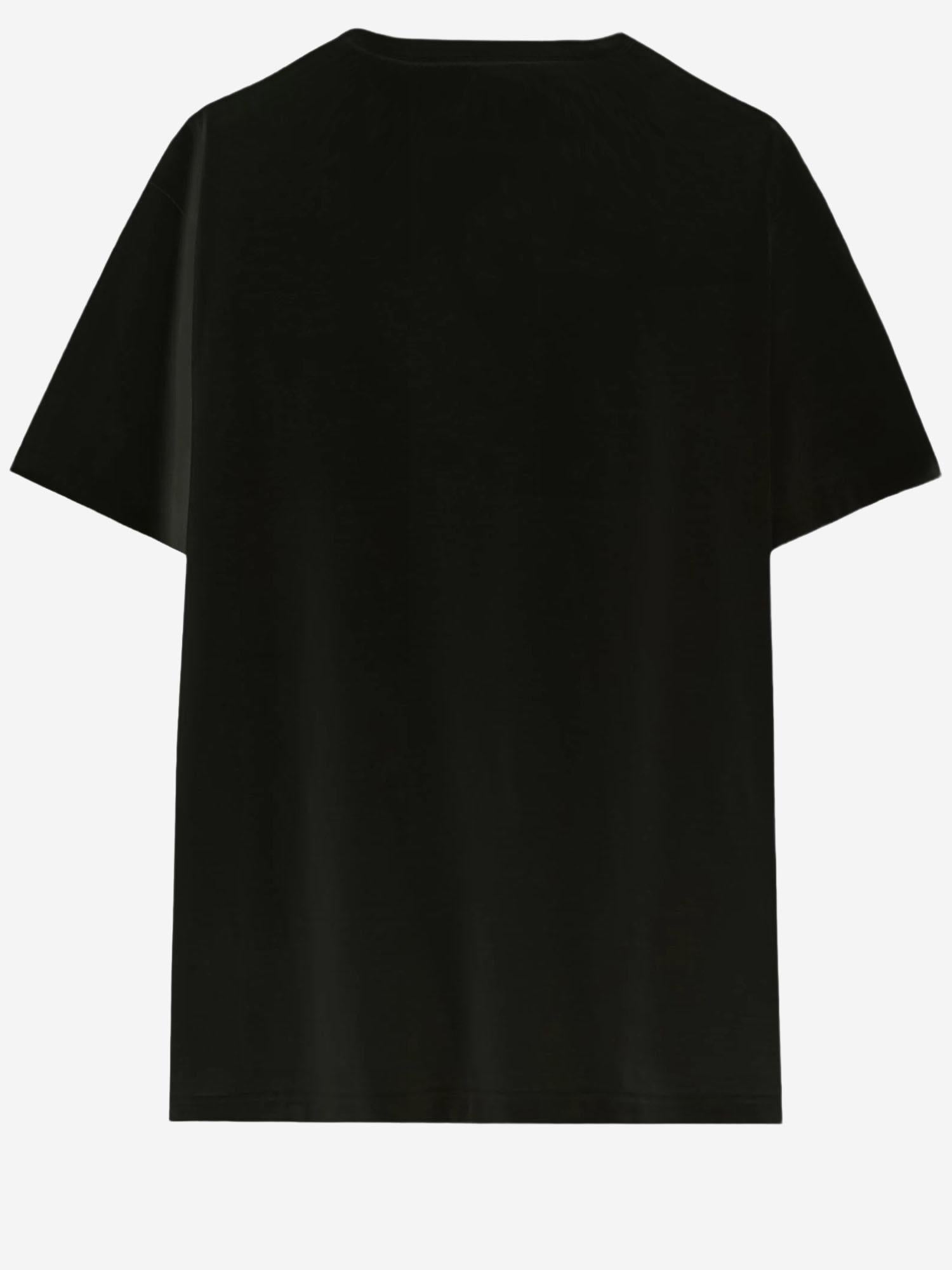 T-SHIRT IN JERSEY DI COTONE CON RICAMO 837959 XJHMR1043 GUCCI 