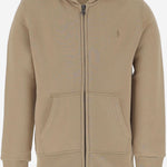 FELPA IN MISTO COTONE CON LOGO 322799360 055 POLO RALPH LAUREN KIDS 