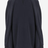FELPA A MANTELLA IN COTONE E CASHMERE S359Y27X66 5440 LOEWE 