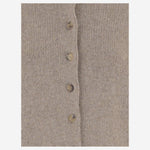 CARDIGAN IN CASHMERE CON COLLO ALTO 18046645 992 KHAITE 