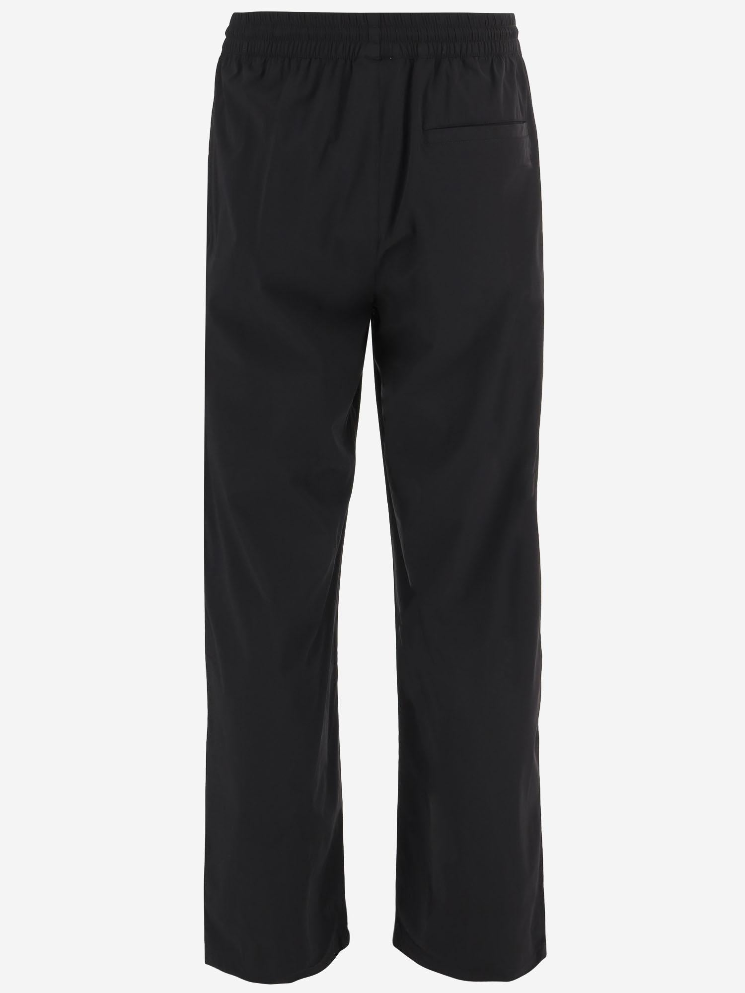PANTALONI IN NYLON CON LOGO PAPX017K NYLONBLACK AUTRY 