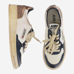 MEDALIST LOW SUPER VINTAGE AVLMSV58 LEATLEATWHTSPACOPP AUTRY 