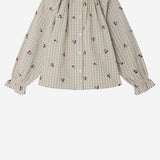 CAMICETTA JORDANA CON VOLANT IN COTONE W05GBLW00016 310A BONPOINT KIDS 