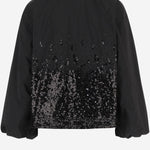 Giubbotto con applicazione paillettes S2635 7000709 SOI 