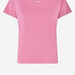 T-SHIRT BASICO IN COTONE CON LOGO 100373 A34FQ48 PINKO 