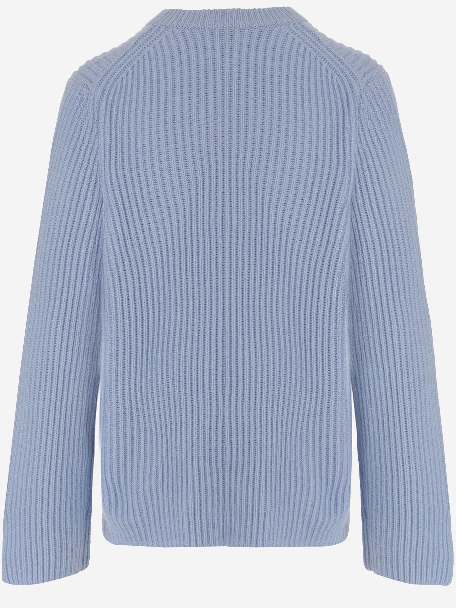 MAGLIONE A COSTE IN LANA E CASHMERE 25517034 11 ALLUDE 