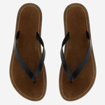 SANDALI INFRADITO IN PELLE F1874L838 BLK THE ROW 