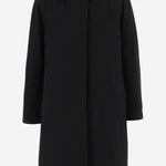 CAPPOTTO IN COTONE 8115787 BLACK BURBERRY 