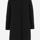 CAPPOTTO IN COTONE 8115787 BLACK BURBERRY 