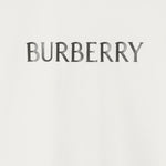 T-SHIRT IN COTONE CON LOGO 8122389 CHALK BURBERRY 