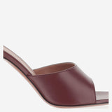 SANDALI Lupita  IN PELLE LUPITASLIPPER WINE AMINA MUADDI 