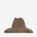 CAPPELLO panama IN RAFIA SAFARI DARKTEA IBELIV 