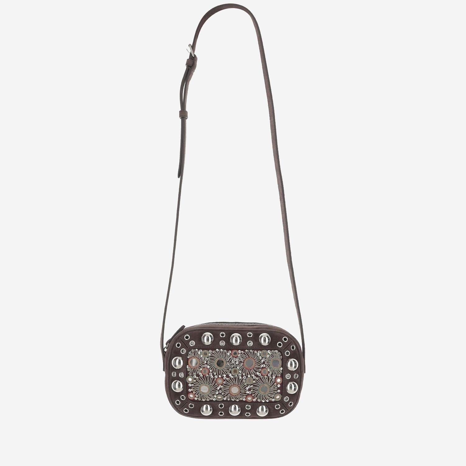 BORSA A TRACOLLA NELLCÔTE IN PELLE SCAMOSCIATA 7W2B0R74 TAARCB VALENTINO GARAVANI 