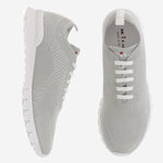 SNEAKERS IN COTONE STRETCH USSFITSN008092601J GHIACCIO KITON 