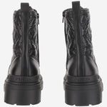 STIVALETTI TRAPUNTATI MIA 25 IN PELLE SD0401 T047Z99 PINKO 