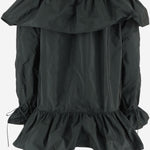 TOP IN SETA CON SCOLLO A BALZE 871287 Y1I023004 SAINT LAURENT 