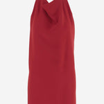 ABITO IN SETA CON SCOLLO ALLAMERICANA 8B0VAJX4 1MMR9M VALENTINO 