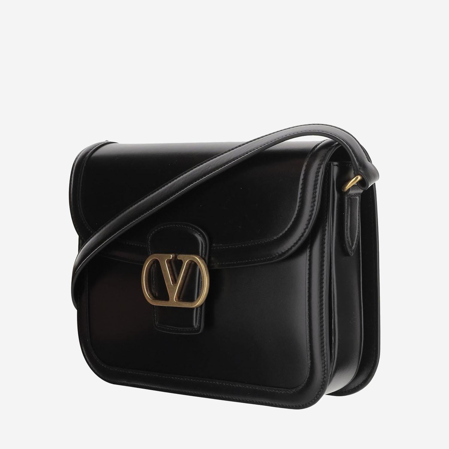 Borsa a spalla 9to5 in pelle 7W2B0R15 UHF0NO VALENTINO GARAVANI 