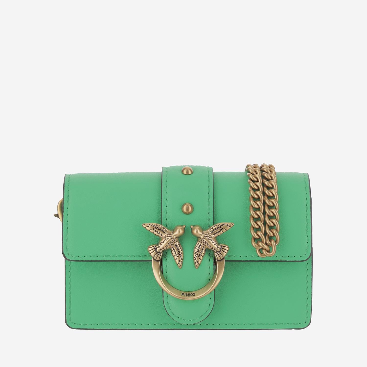 BORSA MICRO LOVE ONE SIMPLY 100064 A0F1U59Q PINKO 