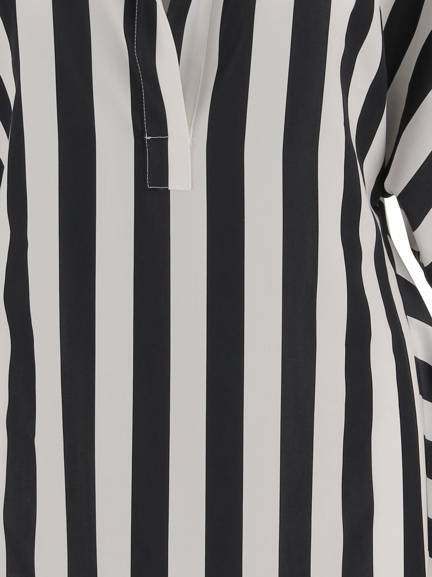 ABITO A RIGHE IN COTONE E SETA TOW00889AW00797 9DL JACQUEMUS 
