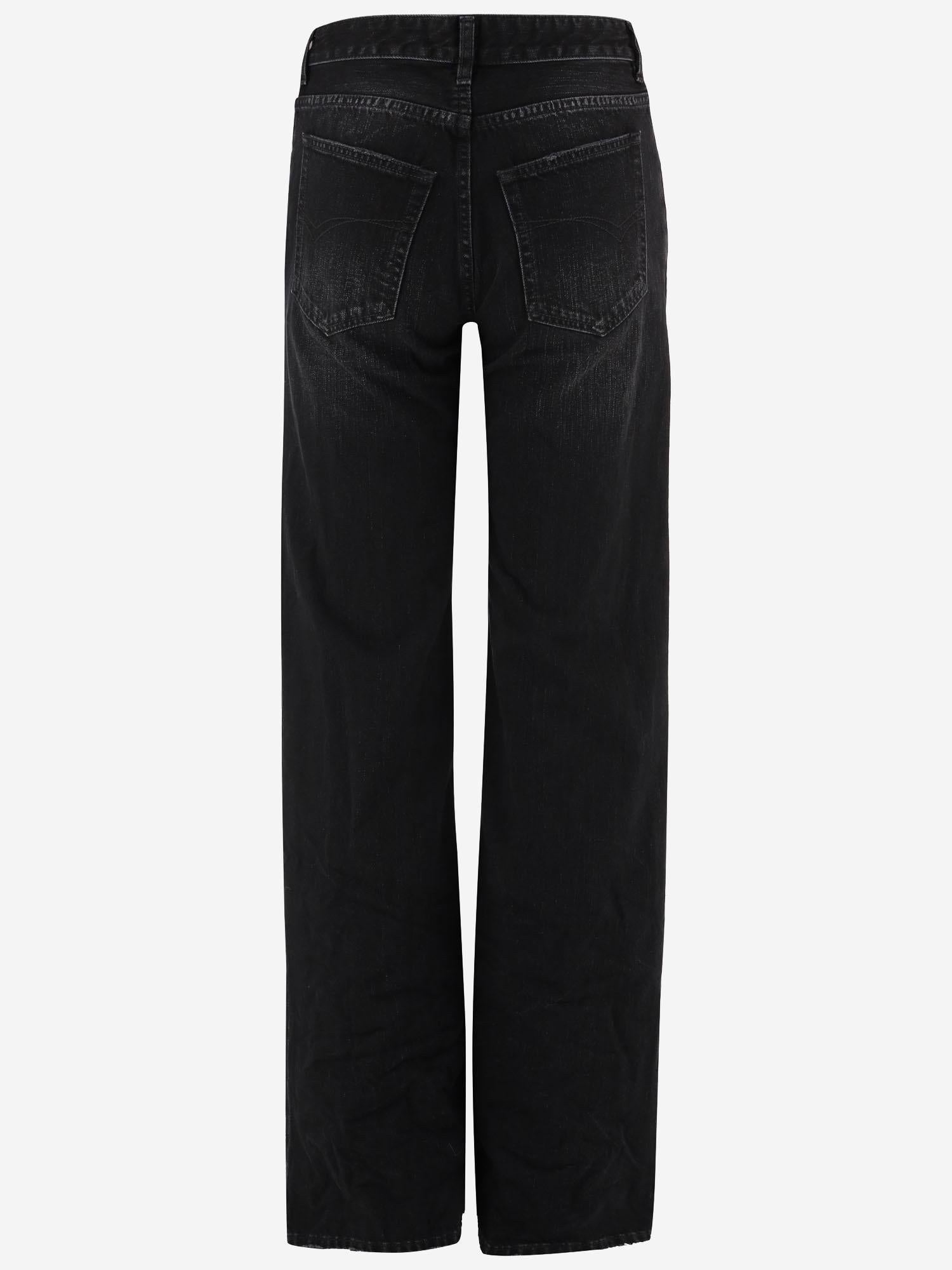 PANTALONI A GAMBA AMPIA IN COTONE 852328 TTW671037 BALENCIAGA 