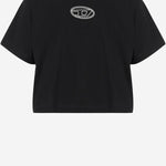 T-SHIRT TIXAN IN COTONE CON LOGO J02428 00YI9K900 DIESEL KIDS 