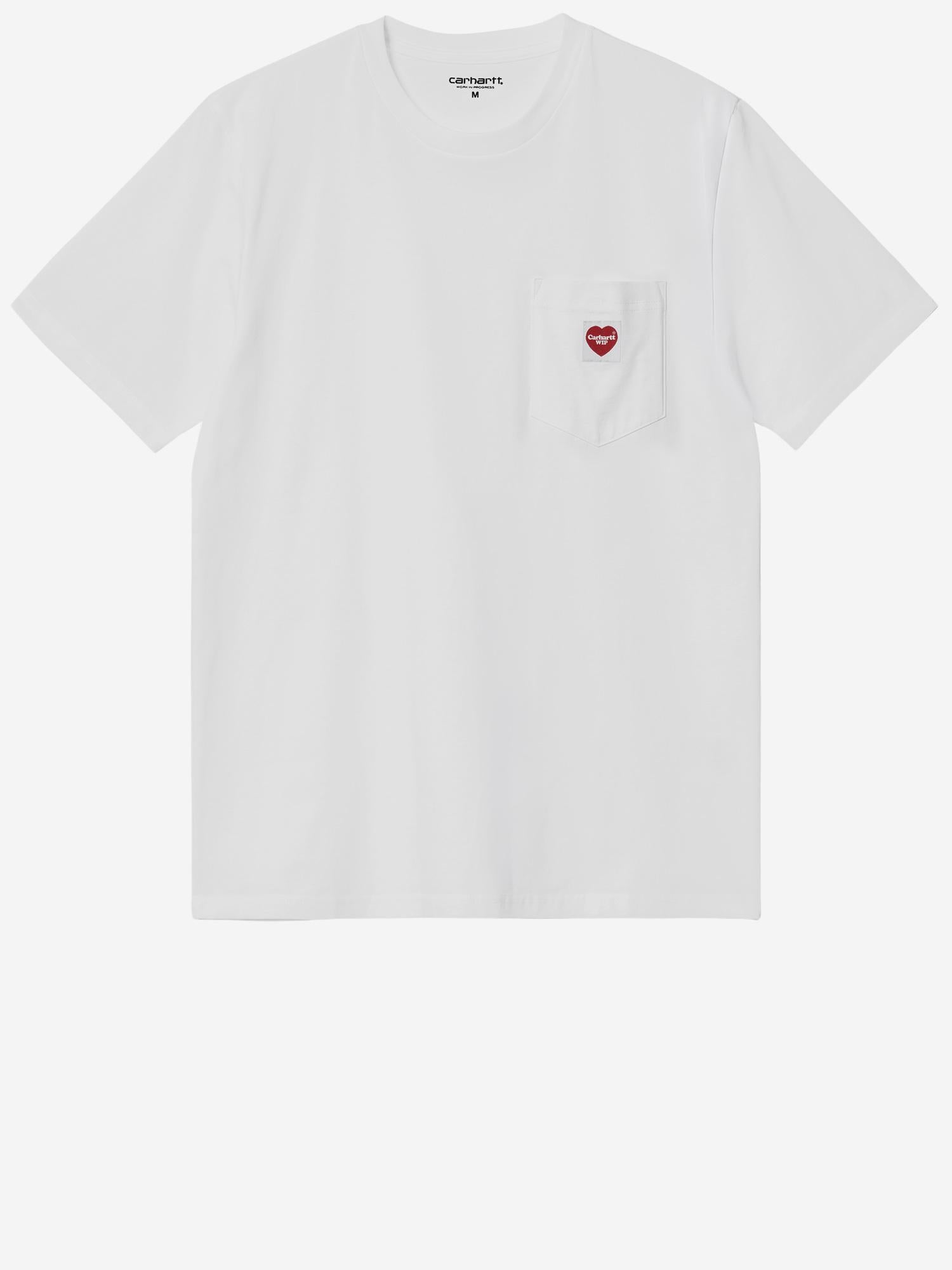 T-SHIRT IN COTONE CON LOGO I032128 1WZXX CARHARTT WIP 