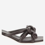 Sandali con nodo Flamenco in pelle LLSP465X10 0018 LOEWE 