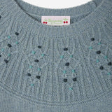 MAGLIONE GENIÈVRE IN MISTO VISCOSA W05GJUK00016 143 BONPOINT KIDS 