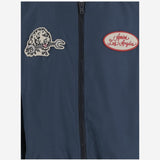 GIACCA IN NYLON CON LOGO AKOULW 1003Midnight Blue AMIRI KIDS 