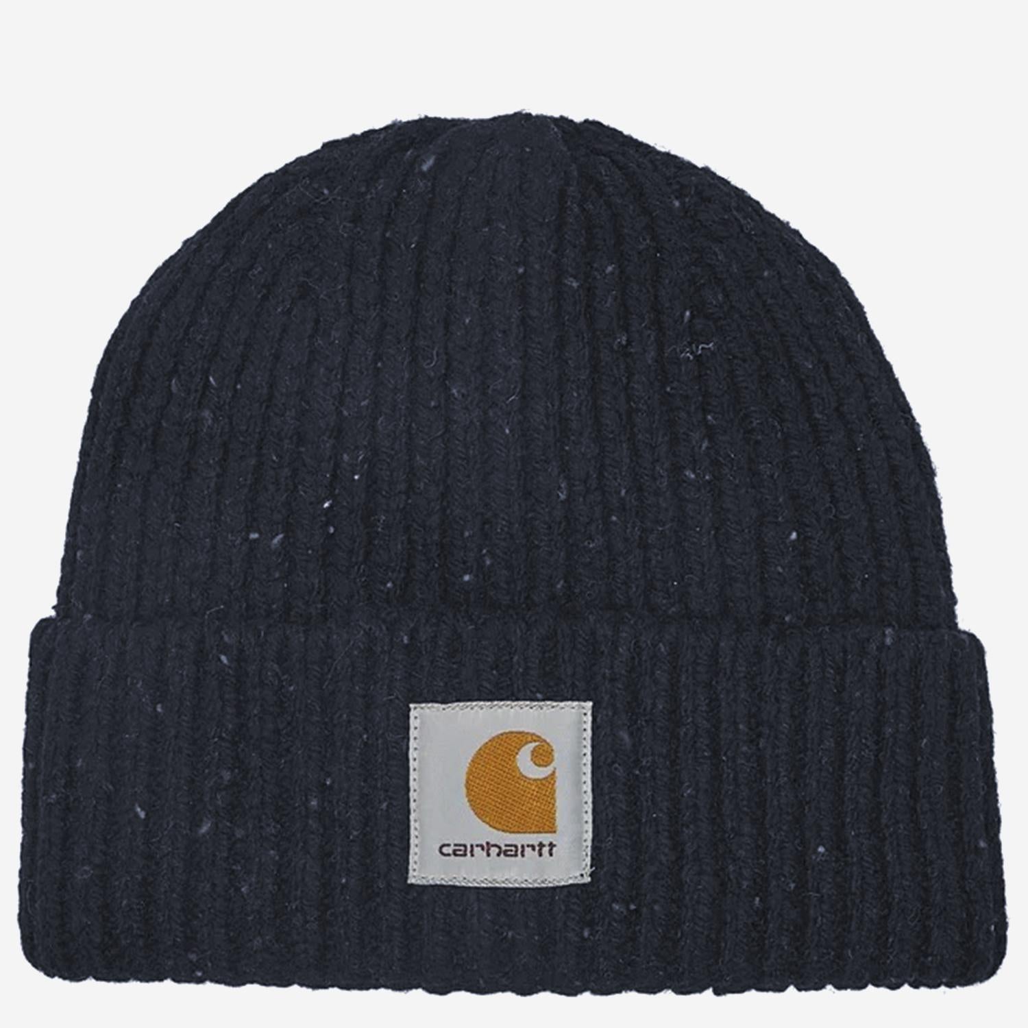BEANIE IN LANA E COTONE CON LOGO I013193 3ATXX CARHARTT WIP 