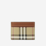 PORTA CARTE CHECK 8109801 VNTGCHK/BRIARBROWN BURBERRY 