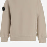 FELPA IN COTONE STRETCH CON LOGO 6100001 S0A20V0095 STONE ISLAND KIDS 