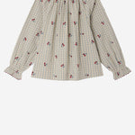CAMICETTA JORDANA CON VOLANT IN COTONE W05GBLW00016 310A BONPOINT KIDS 