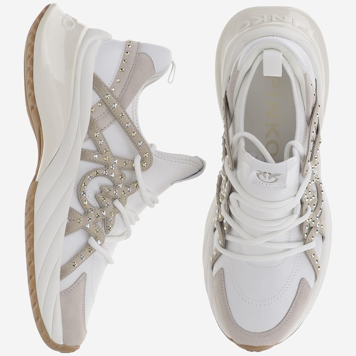 SNEAKERS ARIEL 28 CON STRASS SS0095 E031Z1B PINKO 